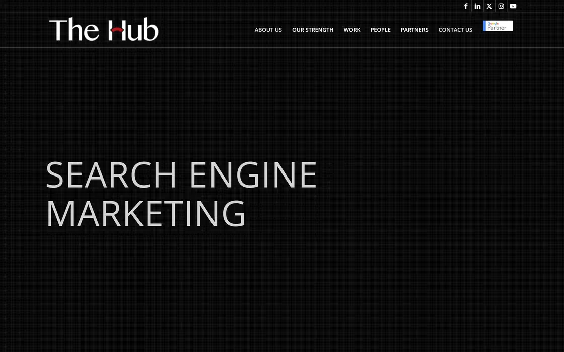The Hub website